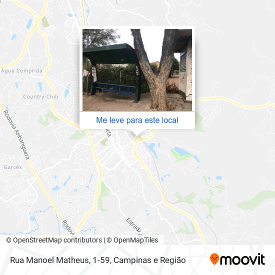 Rua Manoel Matheus, 1-59 mapa