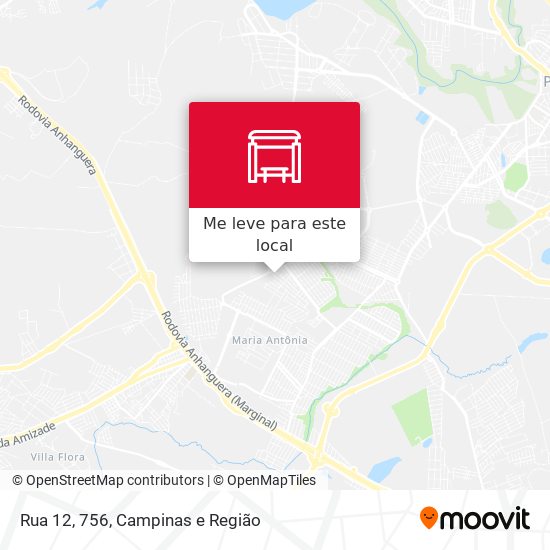 Rua 12, 756 mapa