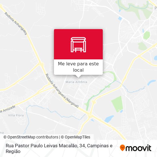 Rua Pastor Paulo Leivas Macalão, 34 mapa