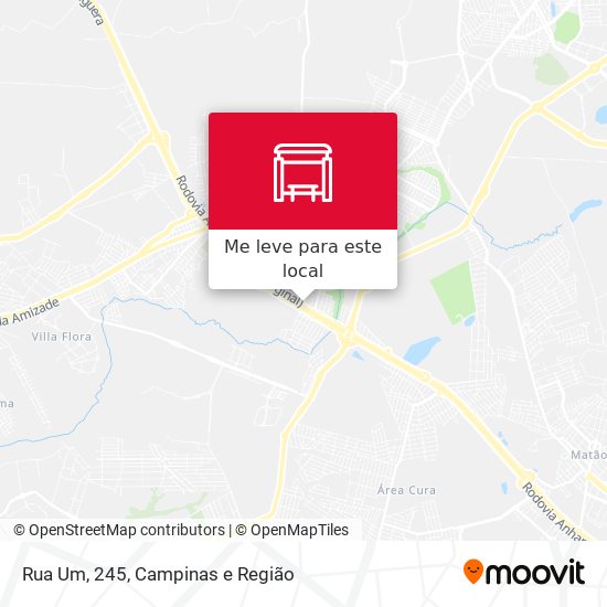 Rua Um, 245 mapa