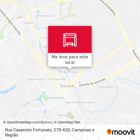 Rua Casemiro Fortunato, 378-420 mapa