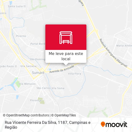 Rua Vicente Ferreira Da Silva, 1187 mapa