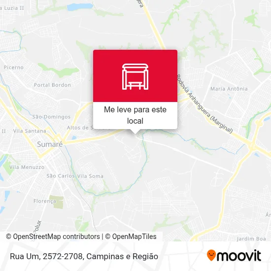 Rua Um, 2572-2708 mapa