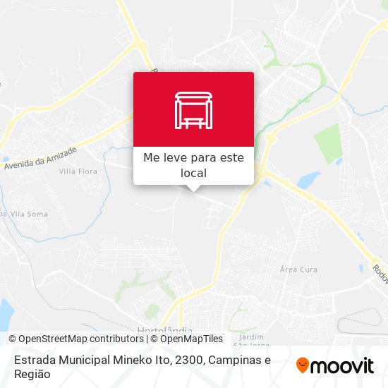 Estrada Municipal Mineko Ito, 2300 mapa