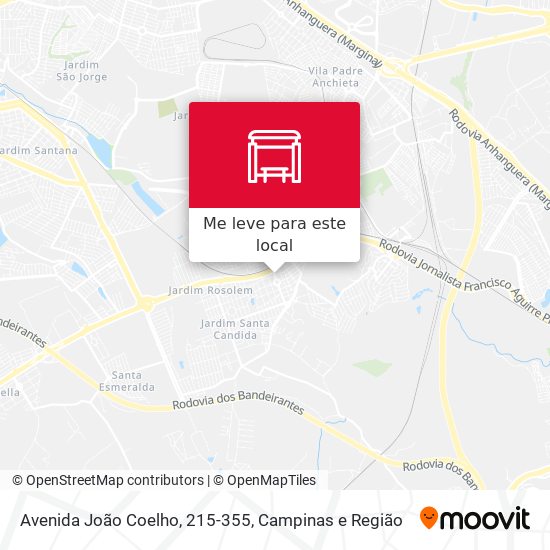 Avenida João Coelho, 215-355 mapa