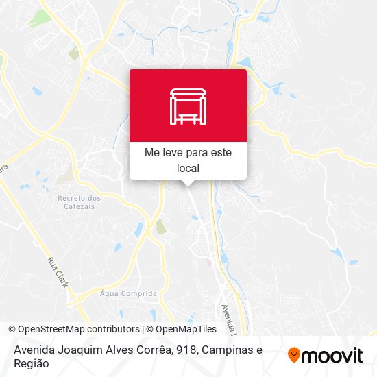 Avenida Joaquim Alves Corrêa, 918 mapa