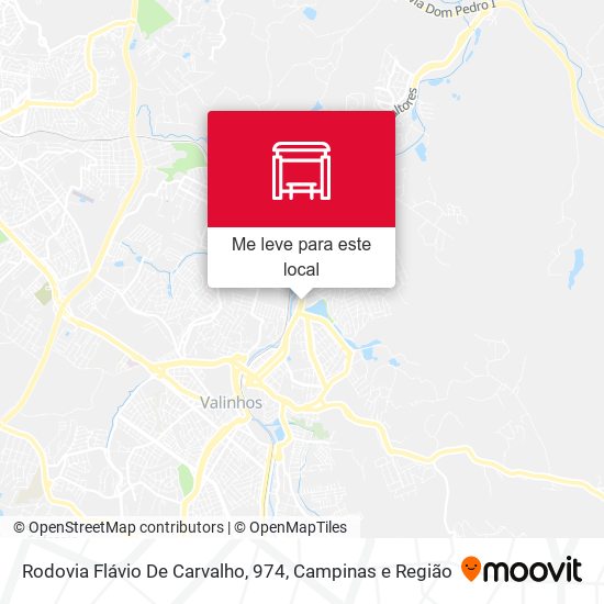 Rodovia Flávio De Carvalho, 974 mapa