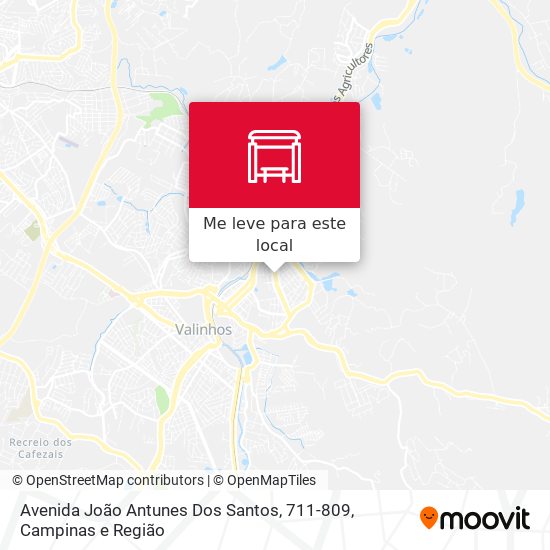 Avenida João Antunes Dos Santos, 711-809 mapa