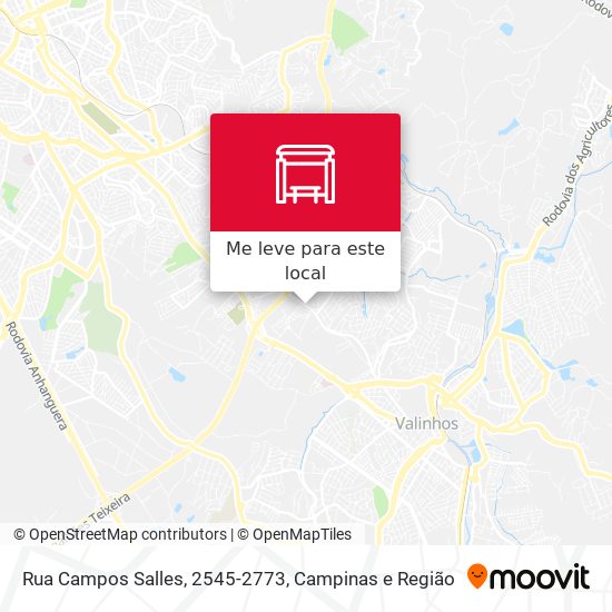 Rua Campos Salles, 2545-2773 mapa