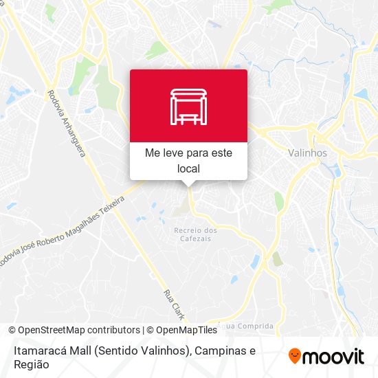 Itamaracá Mall (Sentido Valinhos) mapa