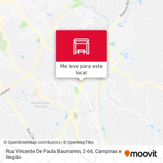 Rua Vincente De Paula Baumannn, 2-66 mapa
