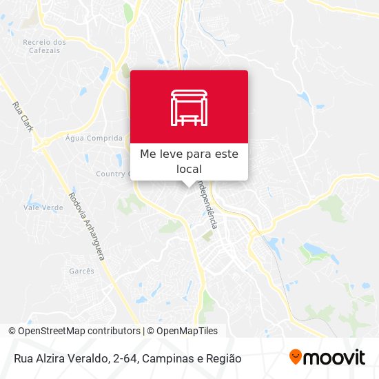 Rua Alzira Veraldo, 2-64 mapa