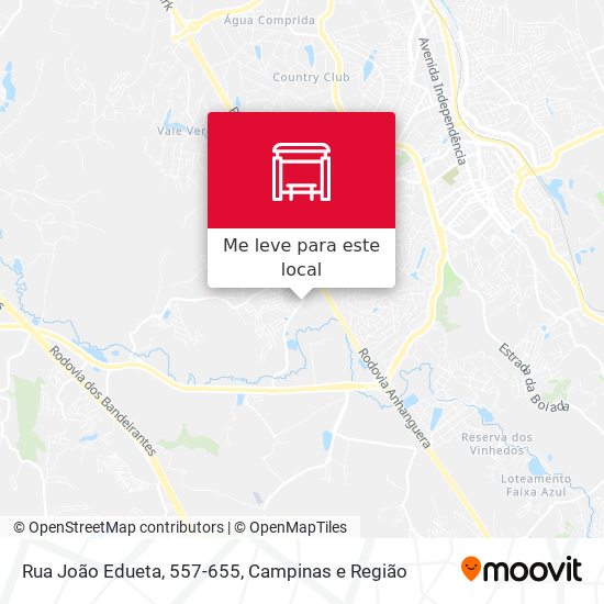 Rua João Edueta, 557-655 mapa