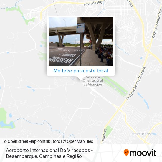 Aeroporto Internacional De Viracopos - Desembarque mapa