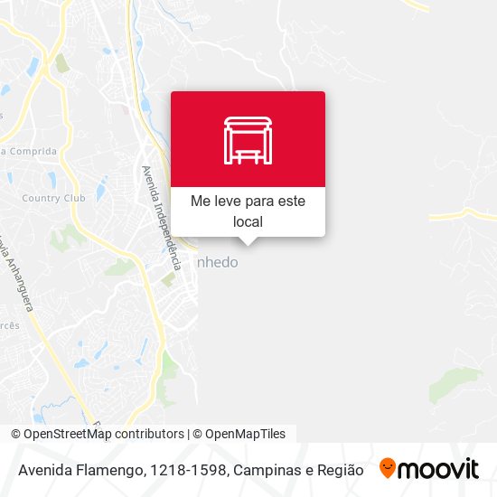 Avenida Flamengo, 1218-1598 mapa