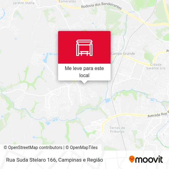 Rua Suda Stelaro 166 mapa