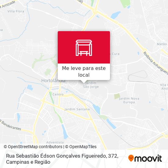 Rua Sebastião Édson Gonçalves Figueiredo, 372 mapa
