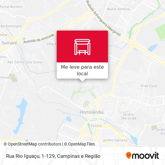 Rua Rio Iguaçu, 1-129 mapa