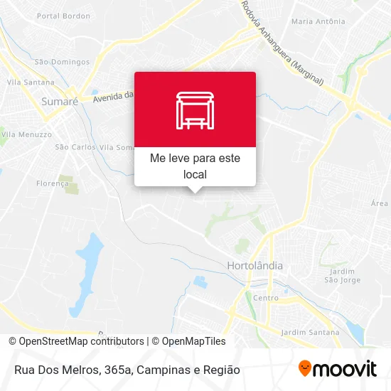 Rua Dos Melros, 365a mapa