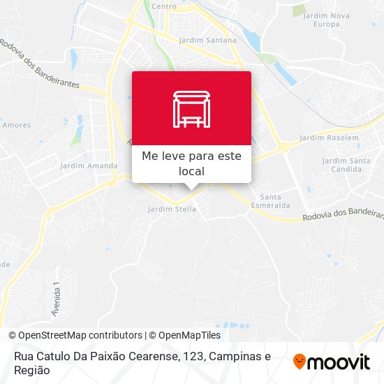 Rua Catulo Da Paixão Cearense, 123 mapa
