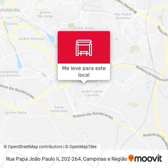 Rua Papa João Paulo Ii, 202-264 mapa