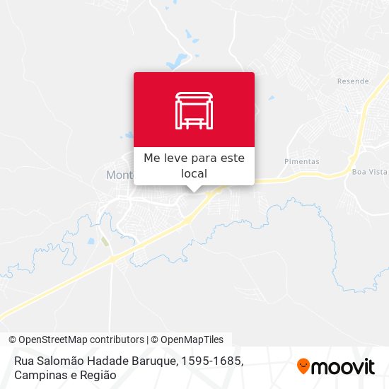 Rua Salomão Hadade Baruque, 1595-1685 mapa