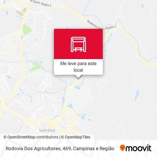 Rodovia Dos Agricultores, 469 mapa