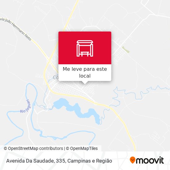 Avenida Da Saudade, 335 mapa