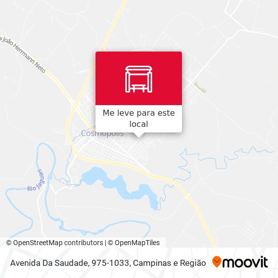 Avenida Da Saudade, 975-1033 mapa