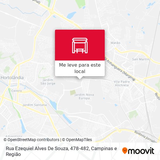 Rua Ezequiel Alves De Souza, 478-482 mapa