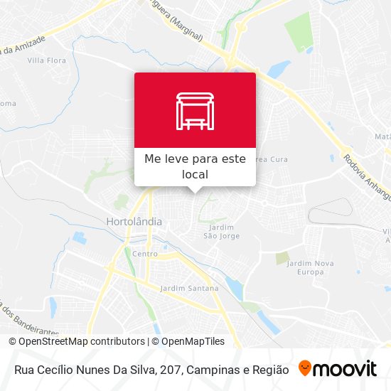 Rua Cecílio Nunes Da Silva, 207 mapa
