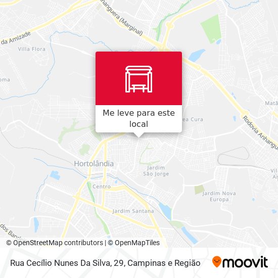 Rua Cecílio Nunes Da Silva, 29 mapa