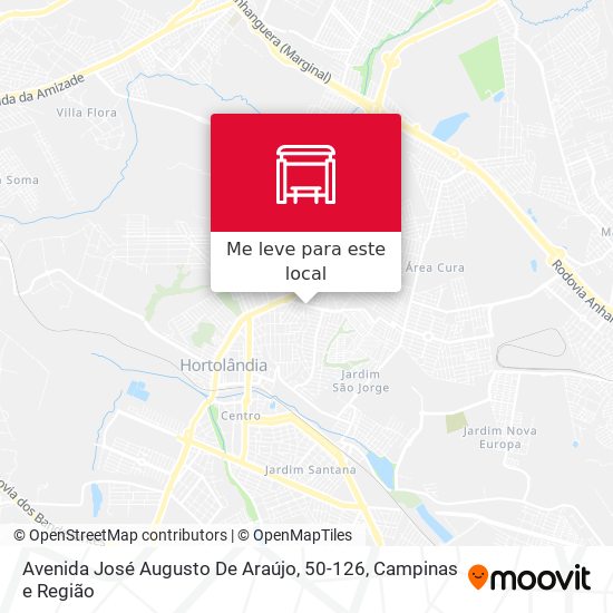 Avenida José Augusto De Araújo, 50-126 mapa