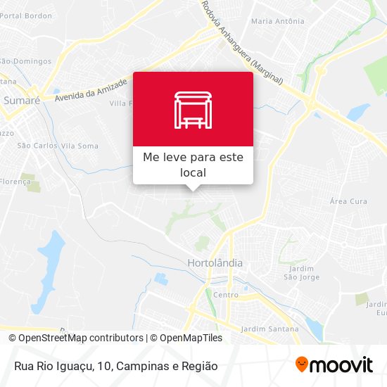 Rua Rio Iguaçu, 10 mapa