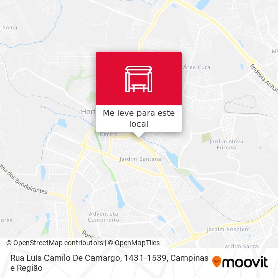 Rua Luís Camilo De Camargo, 1431-1539 mapa