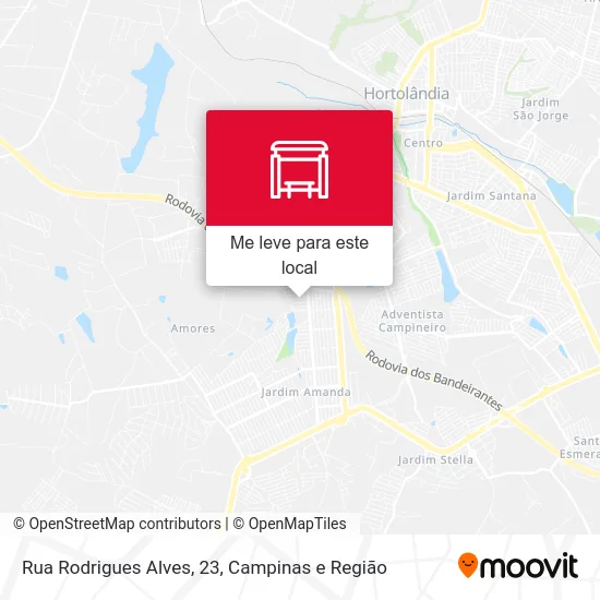 Rua Rodrigues Alves, 23 mapa