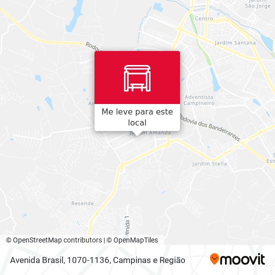 Avenida Brasil, 1070-1136 mapa
