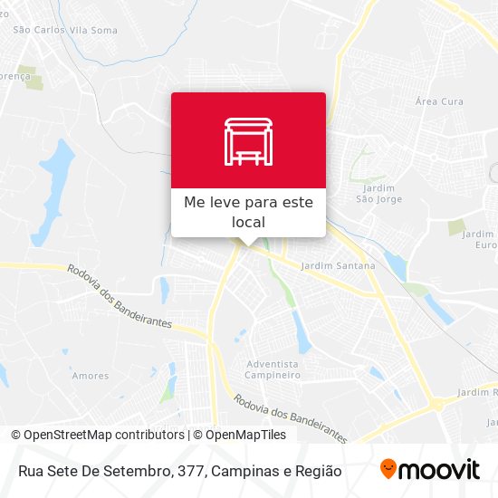 Rua Sete De Setembro, 377 mapa