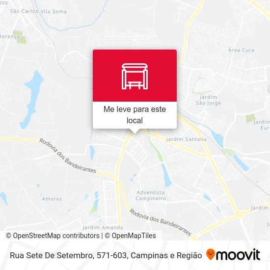 Rua Sete De Setembro, 571-603 mapa