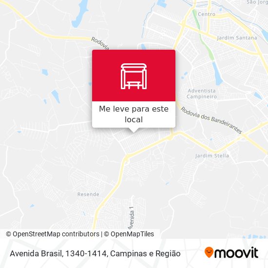 Avenida Brasil, 1340-1414 mapa