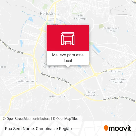 Rua Sem Nome mapa