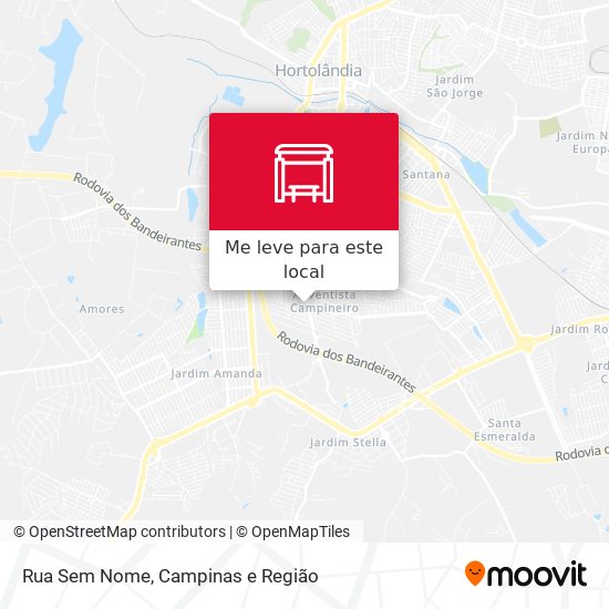 Rua Sem Nome mapa