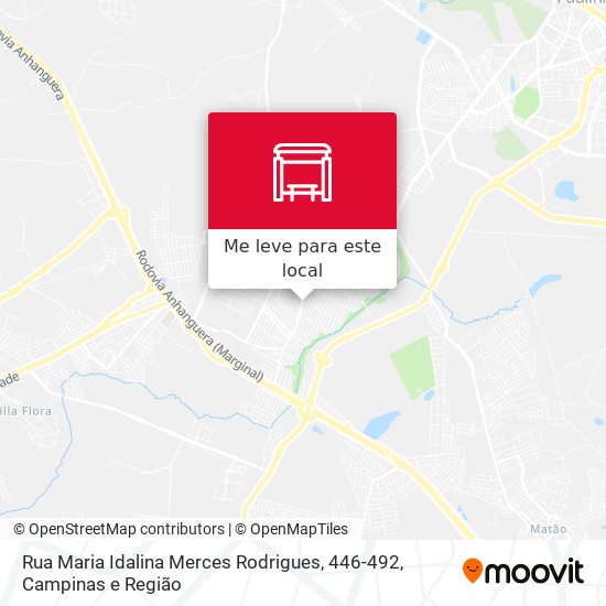 Rua Maria Idalina Merces Rodrigues, 446-492 mapa