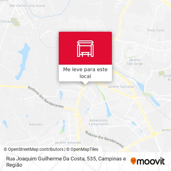 Rua Joaquim Guilherme Da Costa, 535 mapa