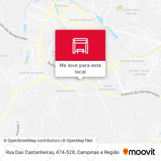 Rua Das Castanheiras, 474-528 mapa