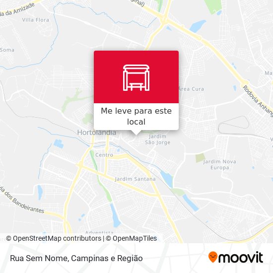 Rua Sem Nome mapa