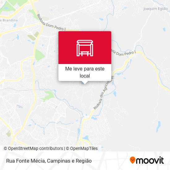 Rua Fonte Mécia mapa