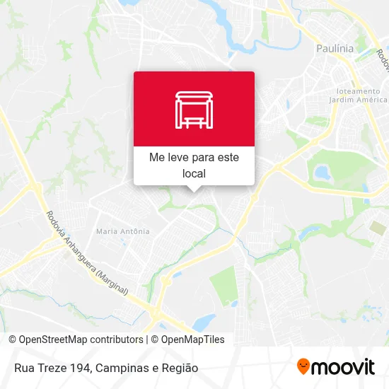 Rua Treze 194 mapa