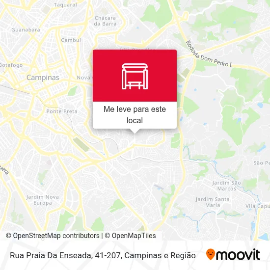 Rua Praia Da Enseada, 41-207 mapa