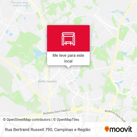 Rua Bertrand Russell 790 mapa